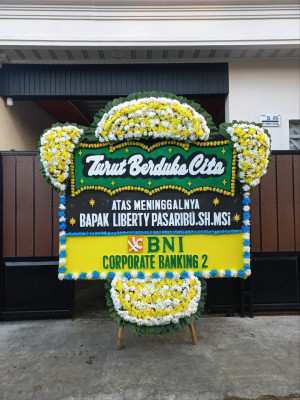 Papan Bunga Duka di Keprabon