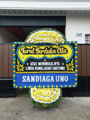 Papan Bunga Duka di Keprabon